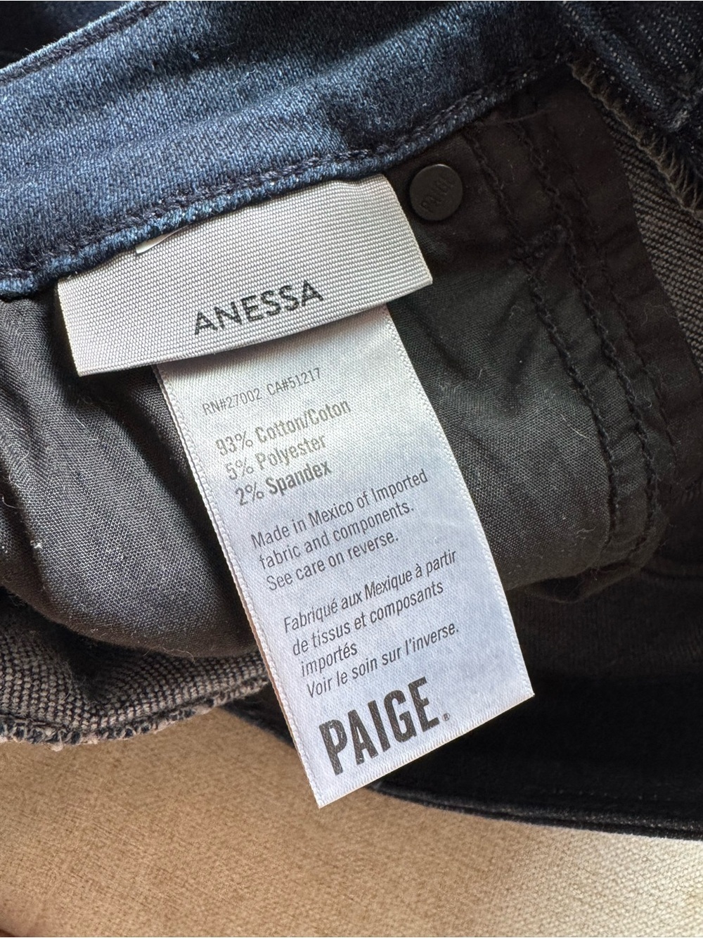 PAIGE Anessa Wide Leg Jeans in Sussex 24 - Picture 12 of 13